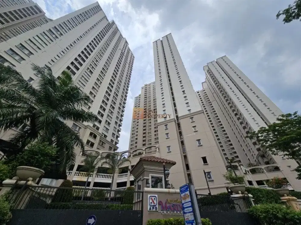Dekat akses toll! View laut Auto Cuan! Jual Cepat 1br unfurnished Apartemen Mediterania Marina Ancol Residence