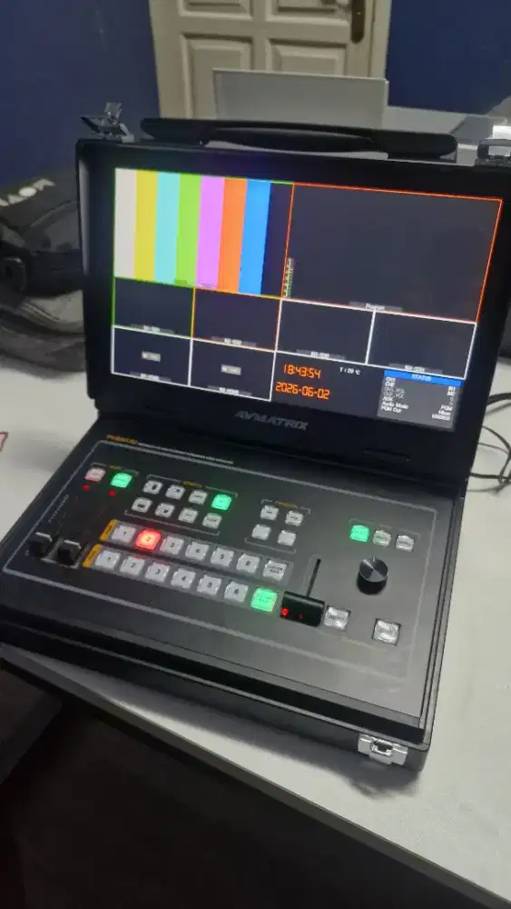 Switcher camera AV matrix PVS613U 6 Chanel