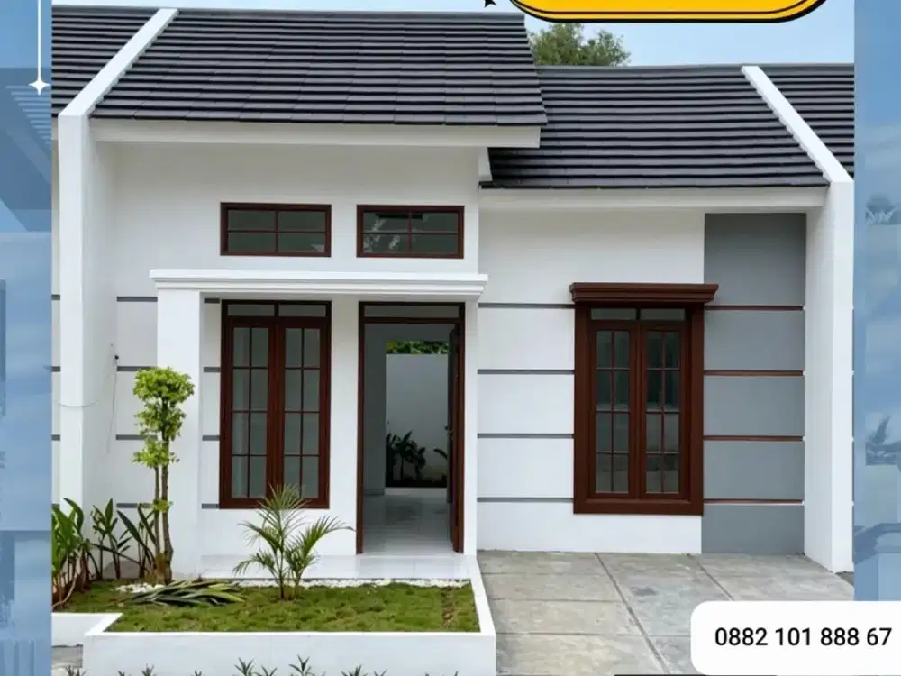 Rumah Asri Angsuran 1 Juta an Siap Huni