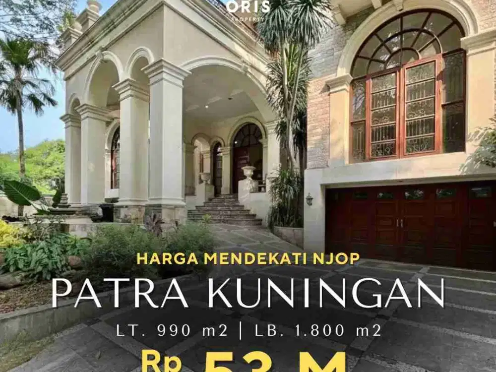Harga Mendekati Njop Rumah Area Strategis di Patra Kuningan Jakarta Selatan