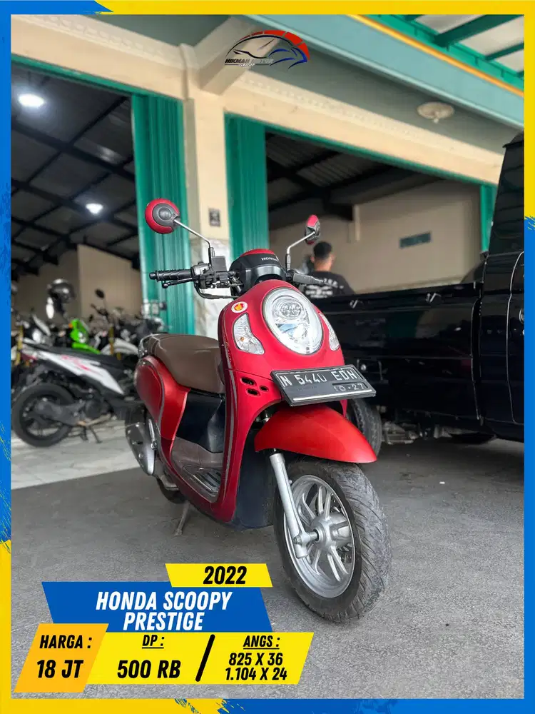 HONDA SCOOPY PRESTIGE 2022 SIAP ANGKUT MASZEHH HIKMAH MOTOR KEPUH