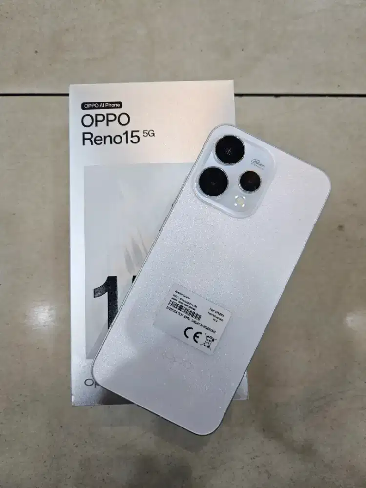 Oppo reno 15 5G 8/256 sangat mulus