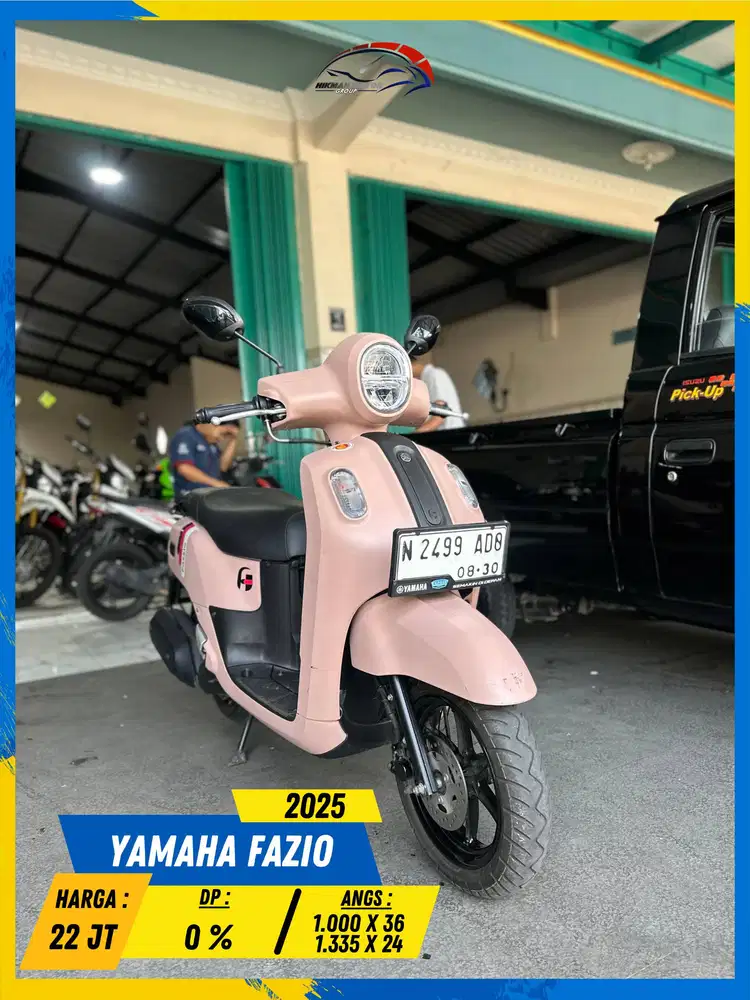 YAMAHA FAZZIO 2025 LIKE NEW MASZEHH HIKMAH MOTOR KEPUH