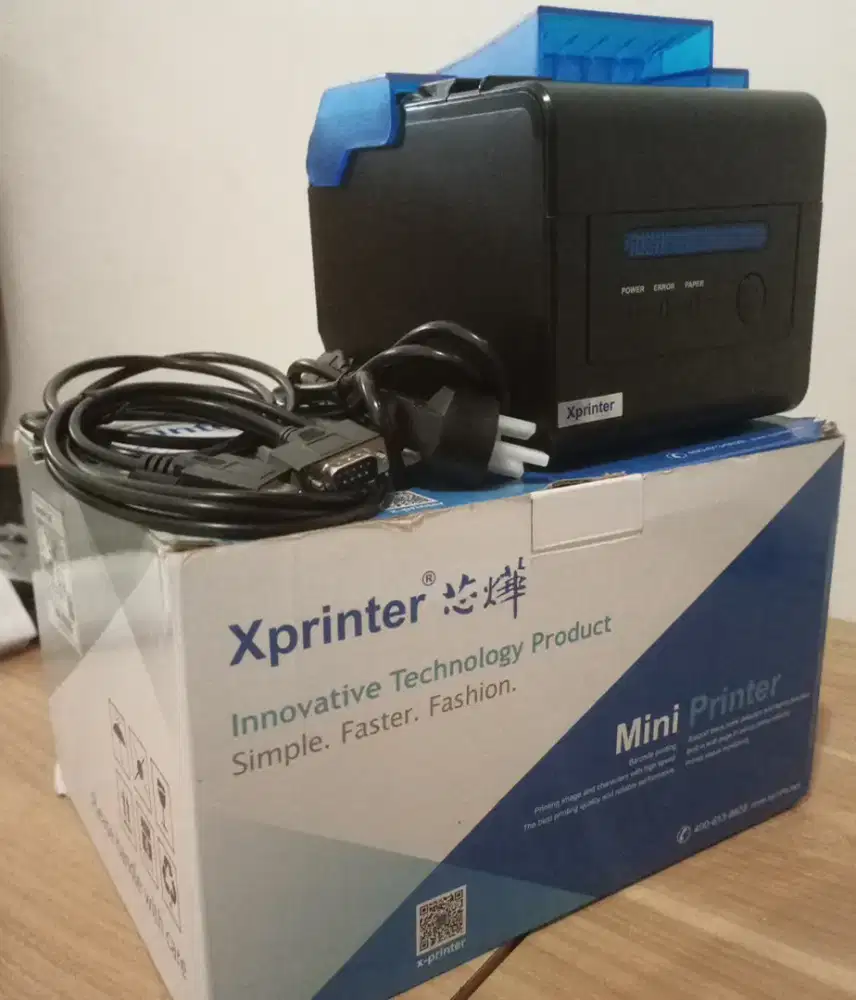 Printer Kasir Dapur Thermal 80mm Xprinter XP-C300H Serial Alarm Buzzer