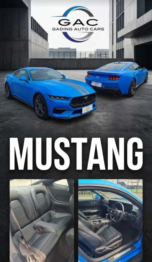 FORD MUSTANG 2.3 ECOBOOST TAHUN 2024