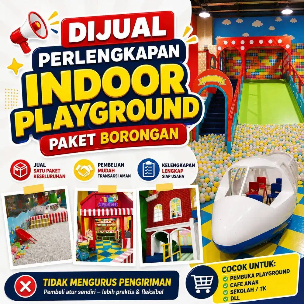 Dijual Peralatan Playground
