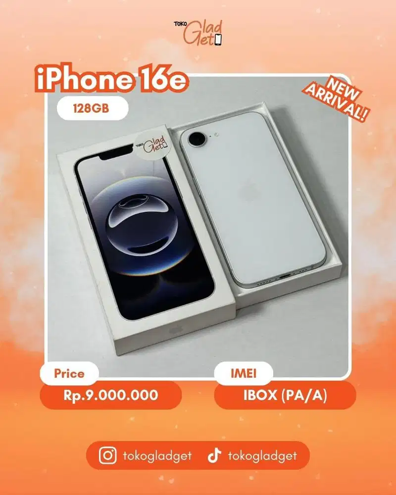 iPhone 16e 128 Gb ex IBOX