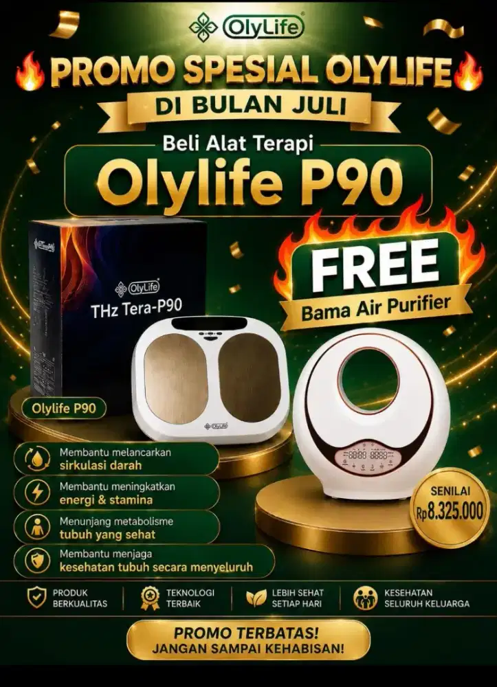 Olylife Thz Terra P90 & Bama Air purifier