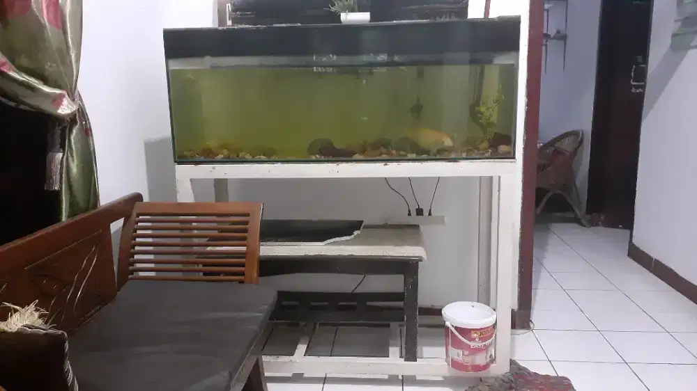 Akuarium ikan 120 cm x 44 cm x 44 cm