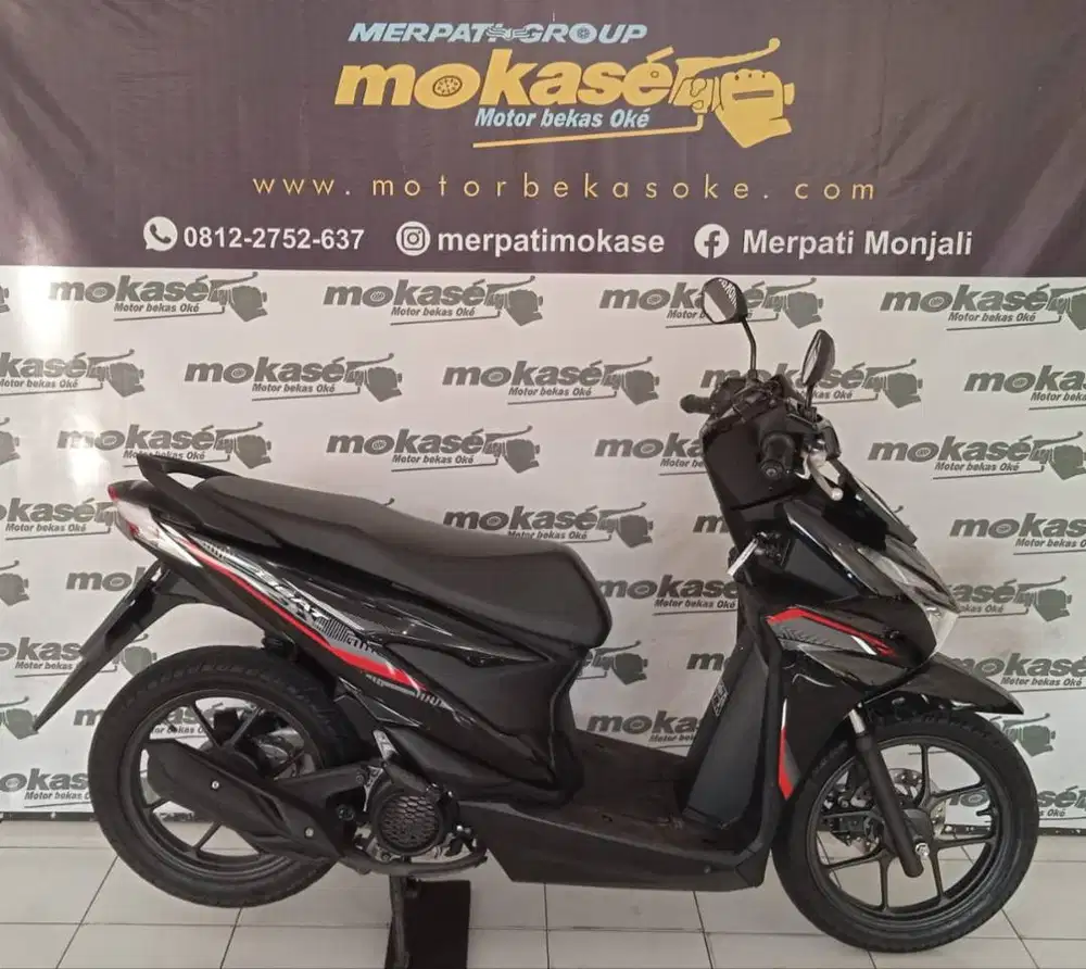 honda beat th 2025 km 6000 kredit motor murah merpati monjali