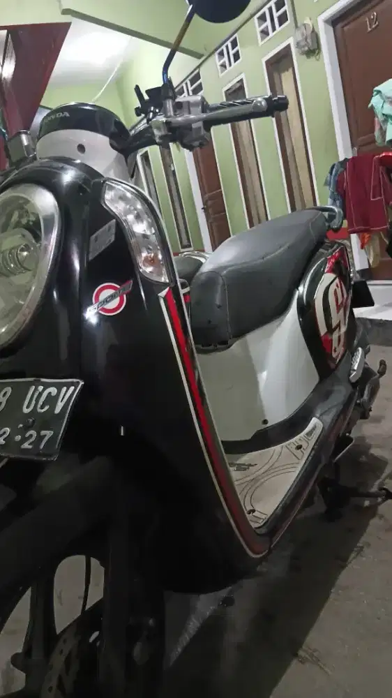 Honda scopy 2017 idling