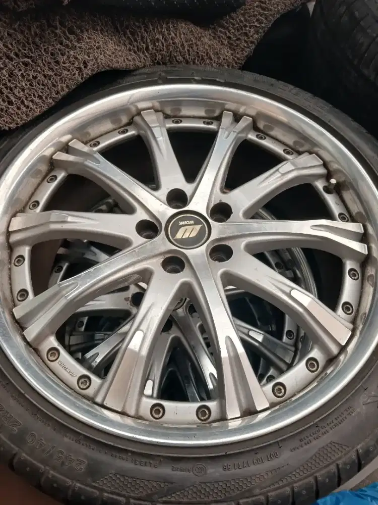 Velg merek Work R20 made in japan