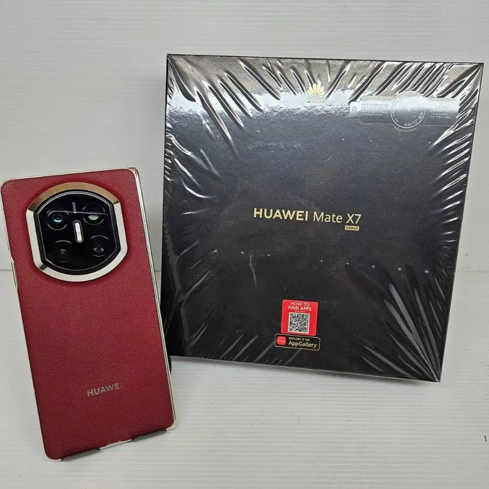 Huawei Mate X7 Nebula Red 16/512 Fullset Like New Garansi On