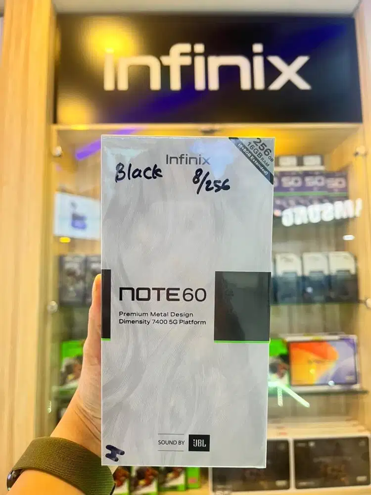 Infinix note 60 8/256 5g new