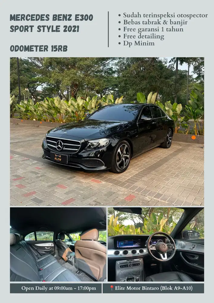 Mercedes Benz E300 Sport Style 2021