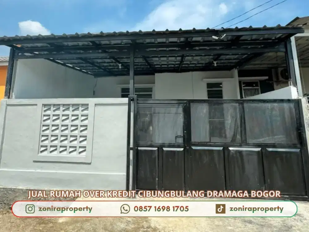 Jual Over Kredit Rumah Subsidi Perumnas Dramaga Bogor Full Renov Siap Huni