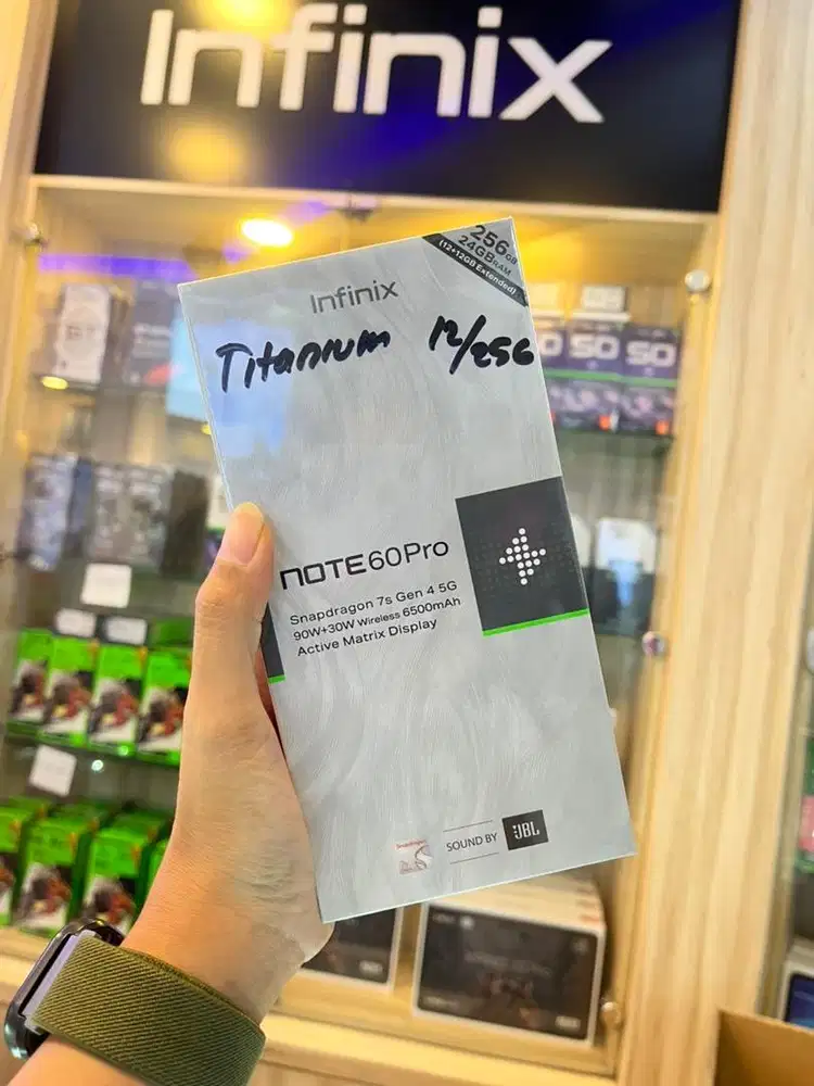 Infinix note 60pro 12/256 5G (new)