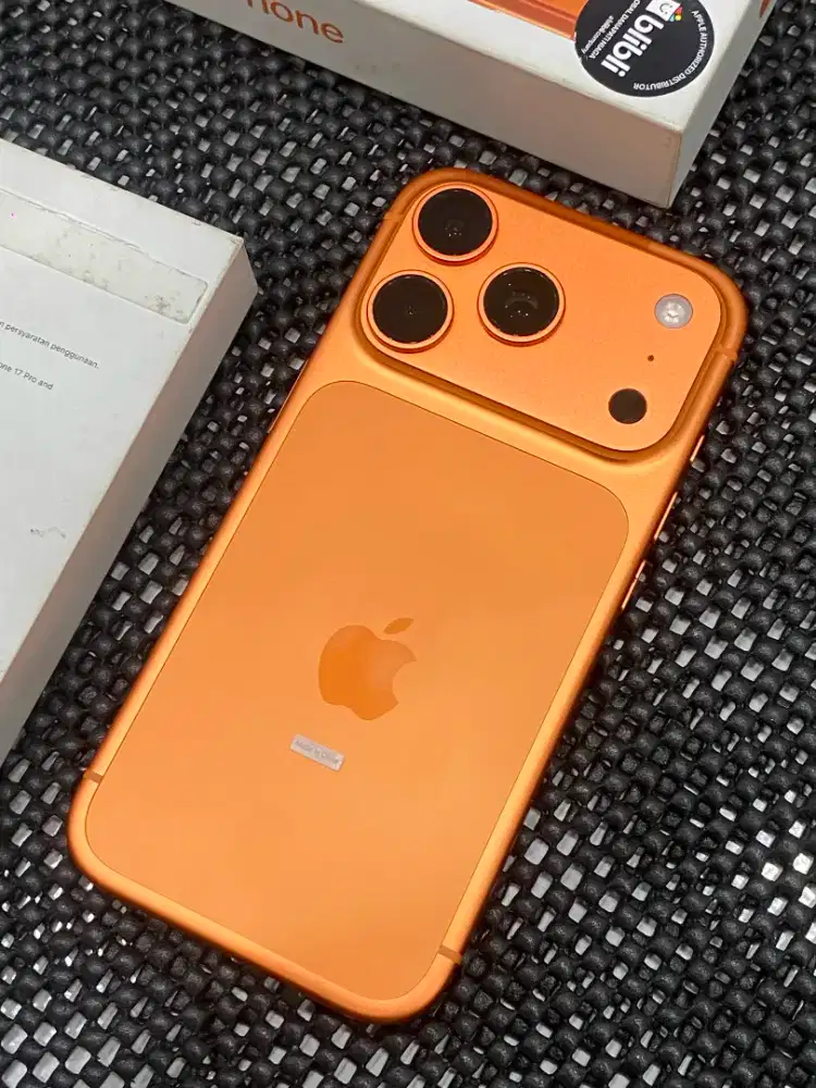 iphone 17 pro 256GB resmi ibox
mulus no minus
hb 100% cc 119