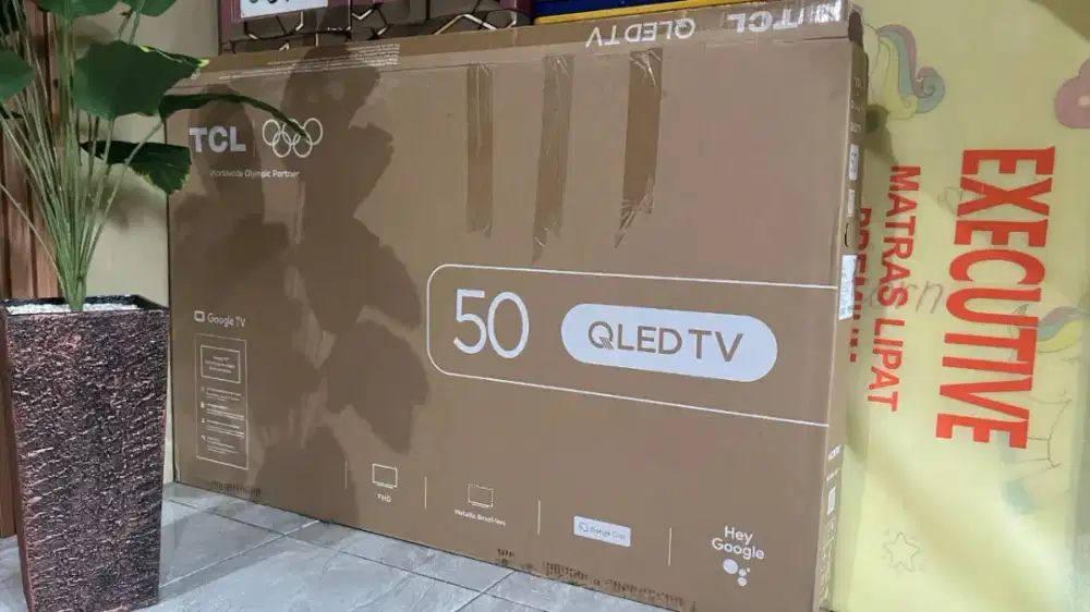 LED tv 50 inch tcl 50s5k baru di pake seminggu