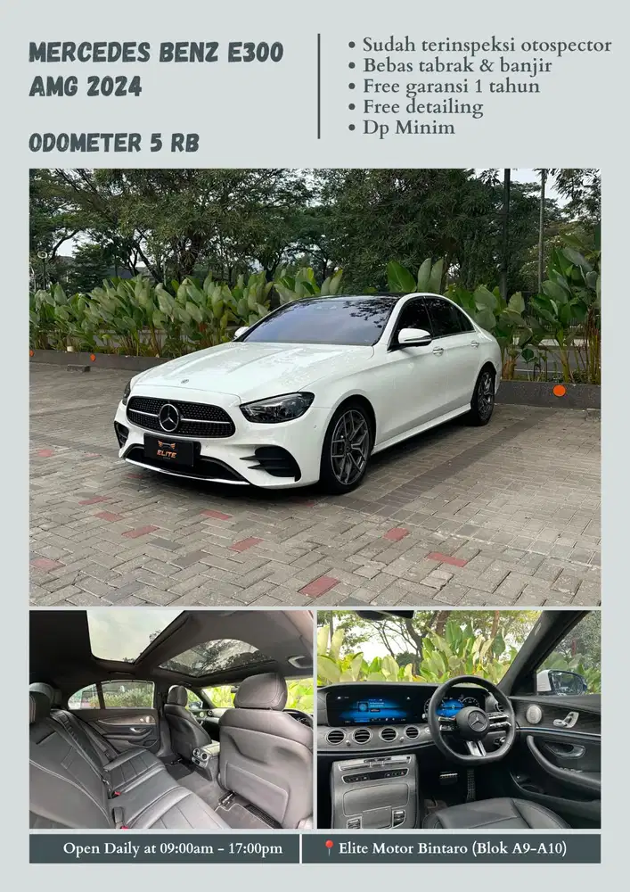 Mercedes Benz E300 AMG 2024