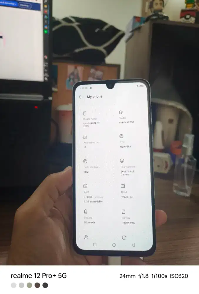 Infinix Note 12 2023 (8/256GB) – Performa Kencang, Layar AMOLED