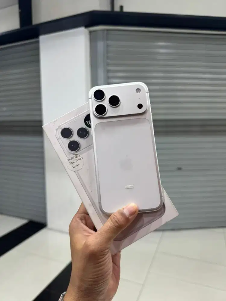 iphone 17 promax 256 silver second