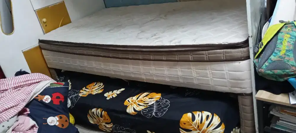 Springbed kasur Sorong 2 in 1 atas bawah