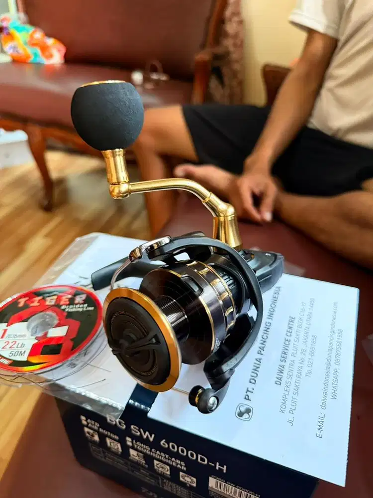 Reel pancing daiwa bg sw 6000DH
