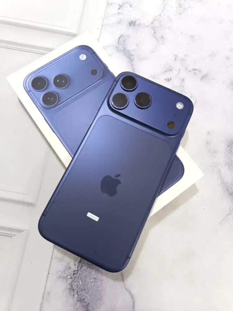 Iphone 17 pro max 256GB blue ibox garansi panjang