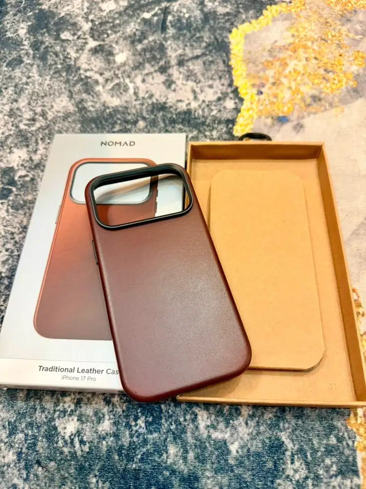 Case iphone 17 PRO Nomad Traditional Letather Case Magsafe HORWEEN