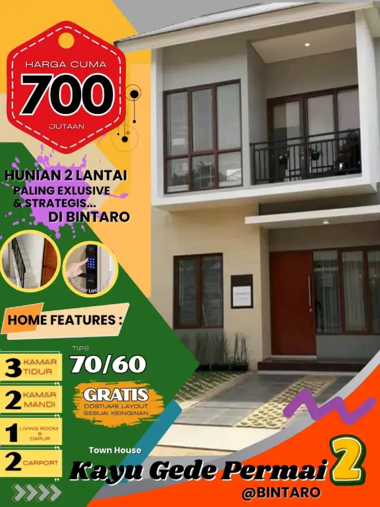 Cluster Kayu Gede permai 2 harga perdana