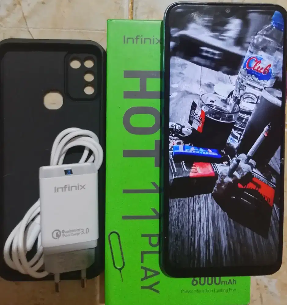 Infinix hot 11 play 4/64 FULSET