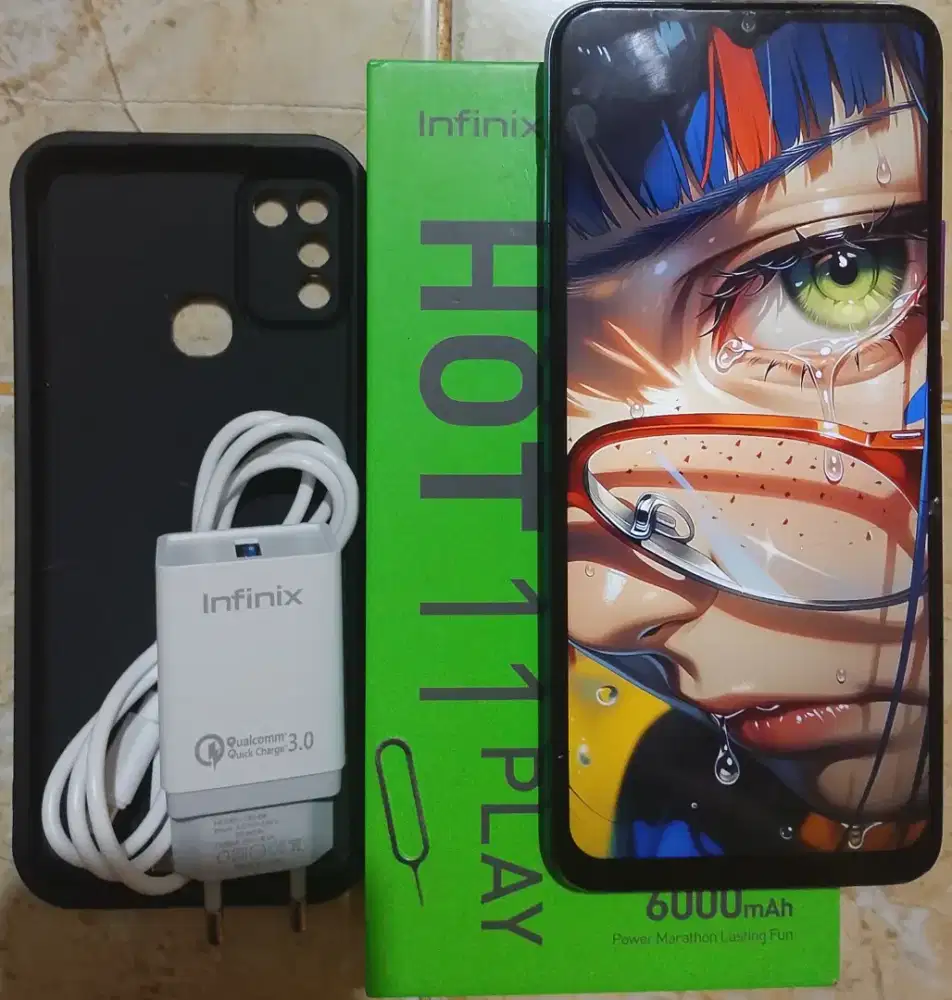 Infinix hot 11 play 4/64 FULSET