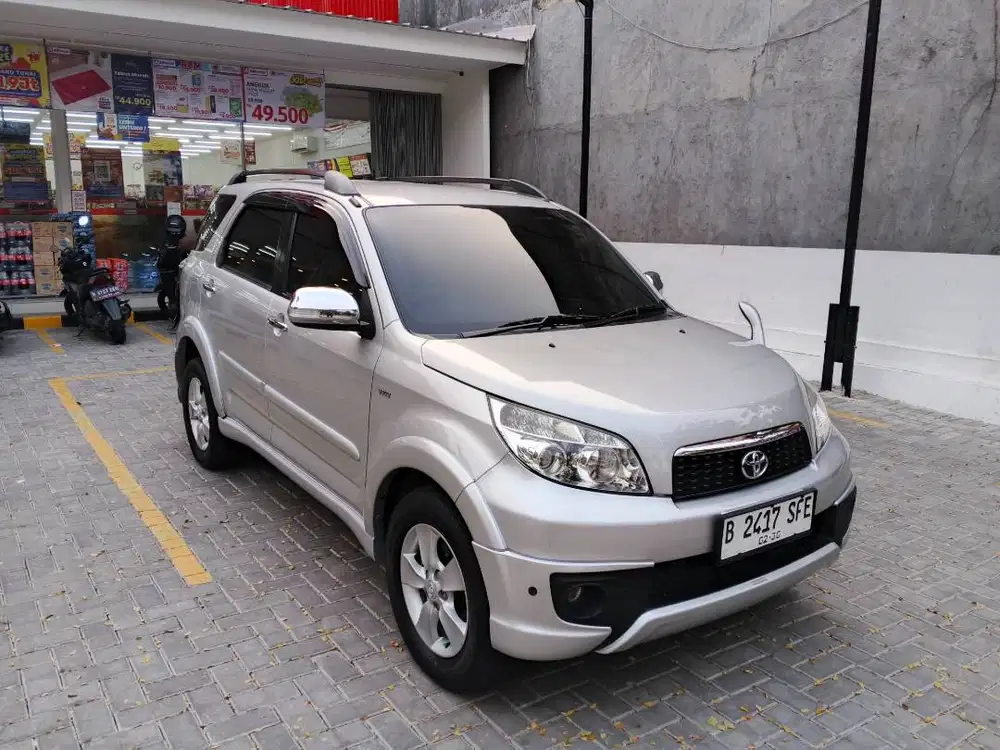 RUSH 2015 S TRD MATIK SILVER SIAP PAKAI