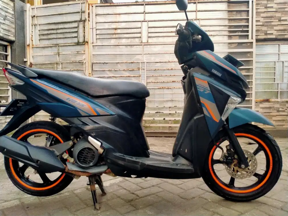 Soul GT 125 blucore lengkap motor sehat keterangan detail dibawah