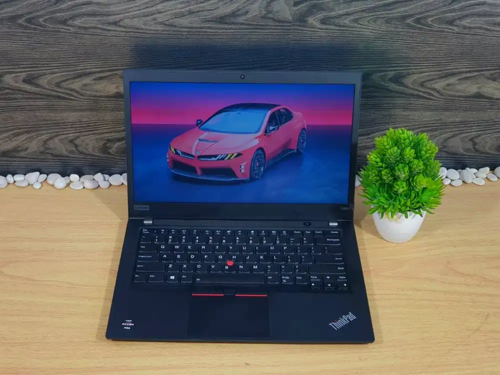 LAPTOP DESAIN GRAFIS & EDITING MURAH LENOVO THINKPAD T495 AMD R5