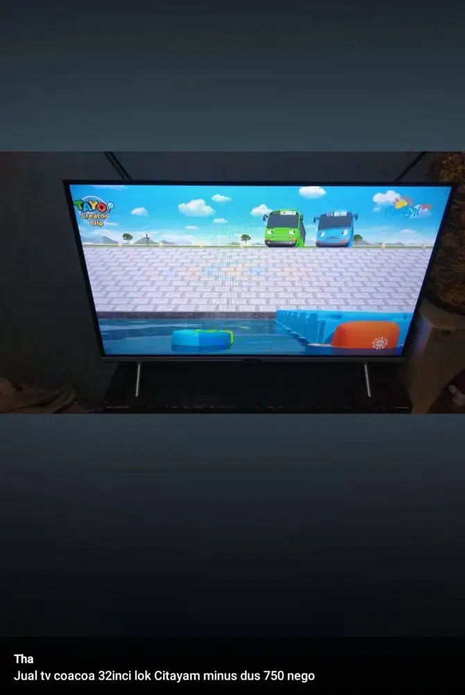 Smarttv coocaa 32inchi