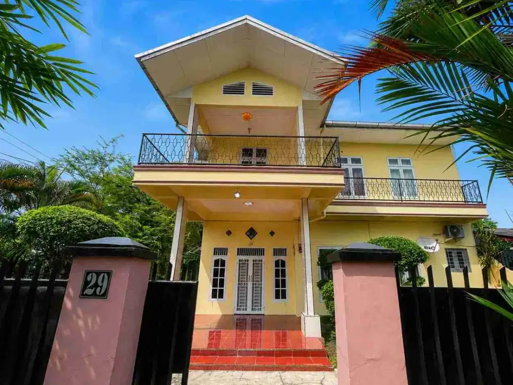 DIJUAL – Rumah Hook Premium Halaman Luas di Medan Johor, Medan