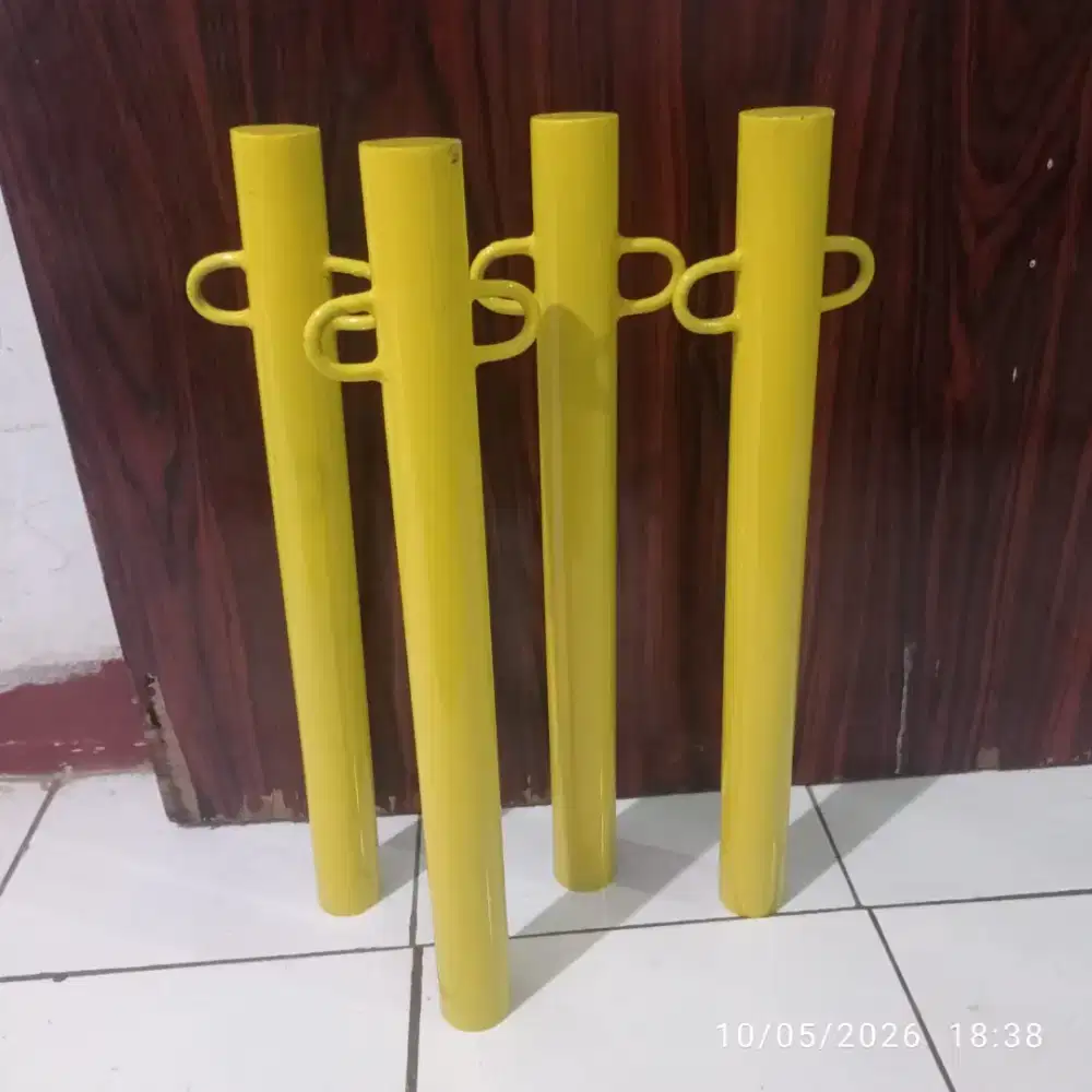 Tiang Parkir pipa galvanis  1½inc