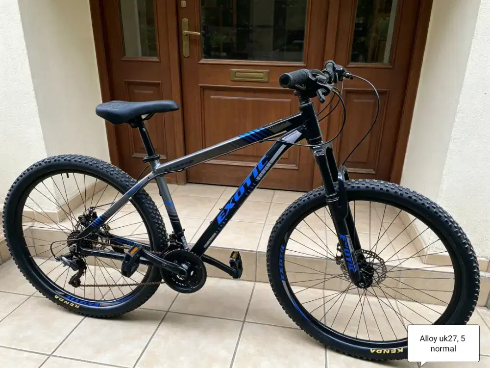 Sepeda gunung MTB uk27, 5 alloy