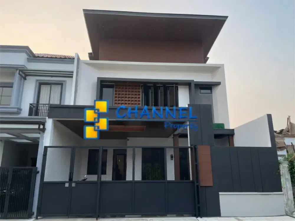 JUAL Rumah Modern 2 Lantai Surat SHM di BSD Griya Loka, Vn Dw
