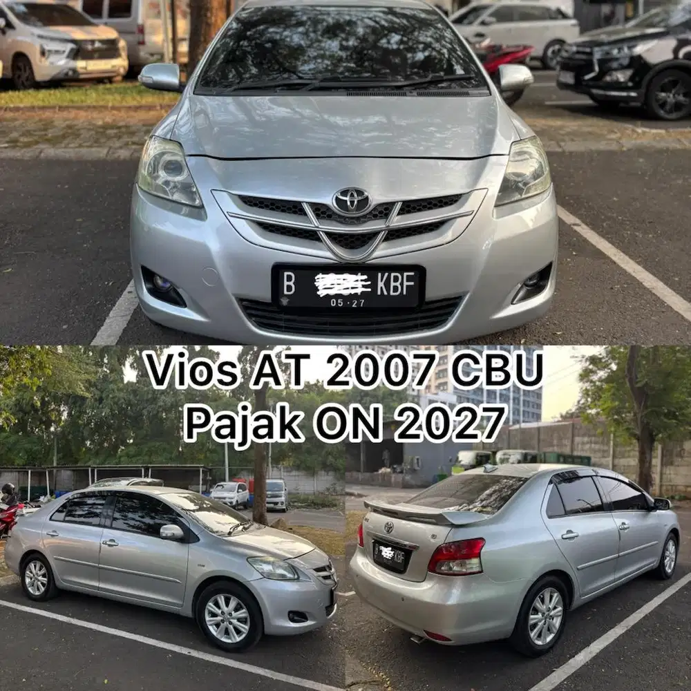 Toyota Vios 2007 Bensin 1.5 G AT CBU