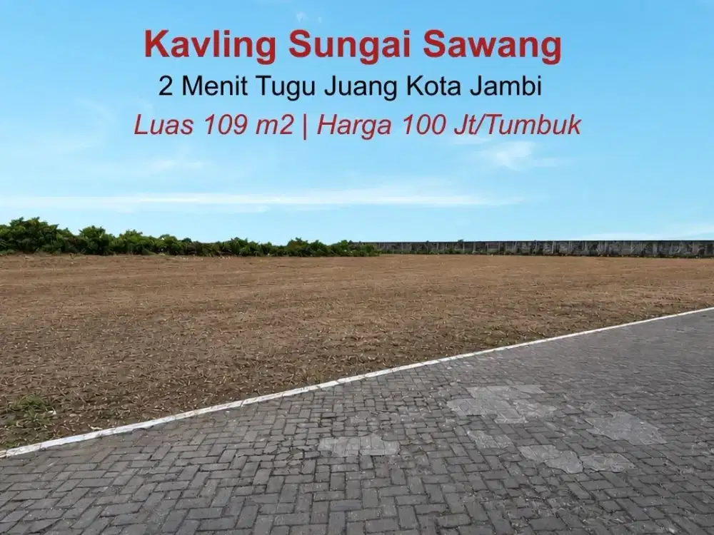 Dijual tanah Sungai Sawang