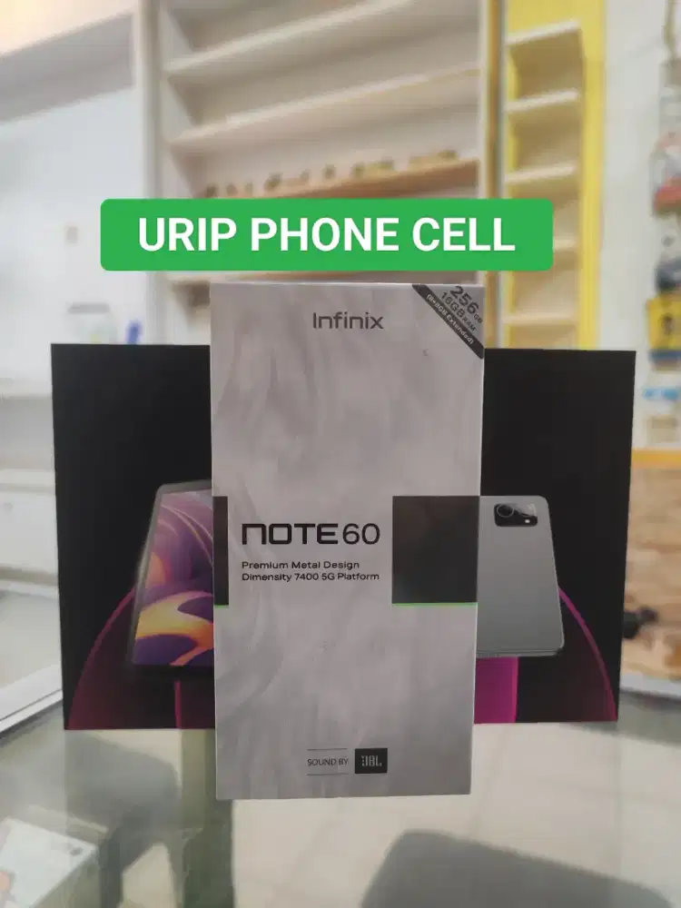 INFINIX NOTE 60 5G8/256 promo+bonus cash & credit garansi Resmi