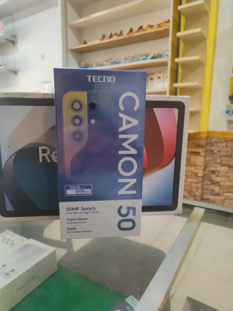 TECNO CAMON 50 8/256 PROMO+BONUS CASH & CREDIT GARANSI Resmi