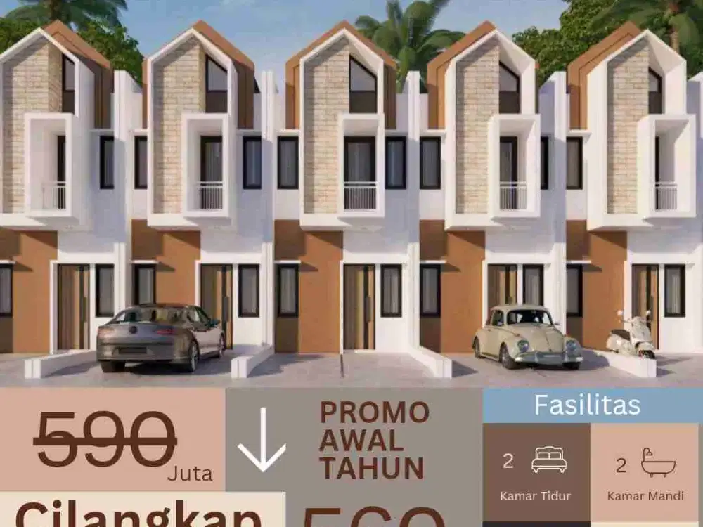 Rumah Murah 2 lantai Cipayung Cilangkap Setu Ceger Munjul Pondok Ranggon Ciracas Jakarta Timur