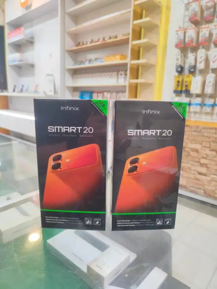 INFINIX SMART 20 4/128 PROMO+BONUS CASH & CREDIT GARANSI RESMI
