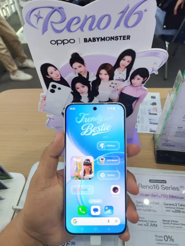 Promo Cicilan HP Oppo Reno 16 tanpa DP syarat hanya KTP saja