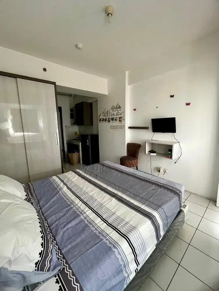 Disewakan unit studio full furnished, apartemen gunung putri square