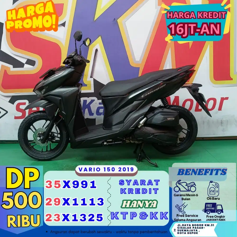( gebyar DP:500 vario 125 tahun 2019) km low guys cash